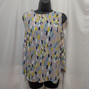 Boden Multicolor Abstract Women's Blouse